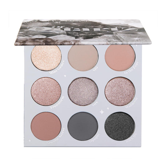 ColourPop Of Quartz icy champagne shimmer enhances bright inner corners for a refreshed eye.