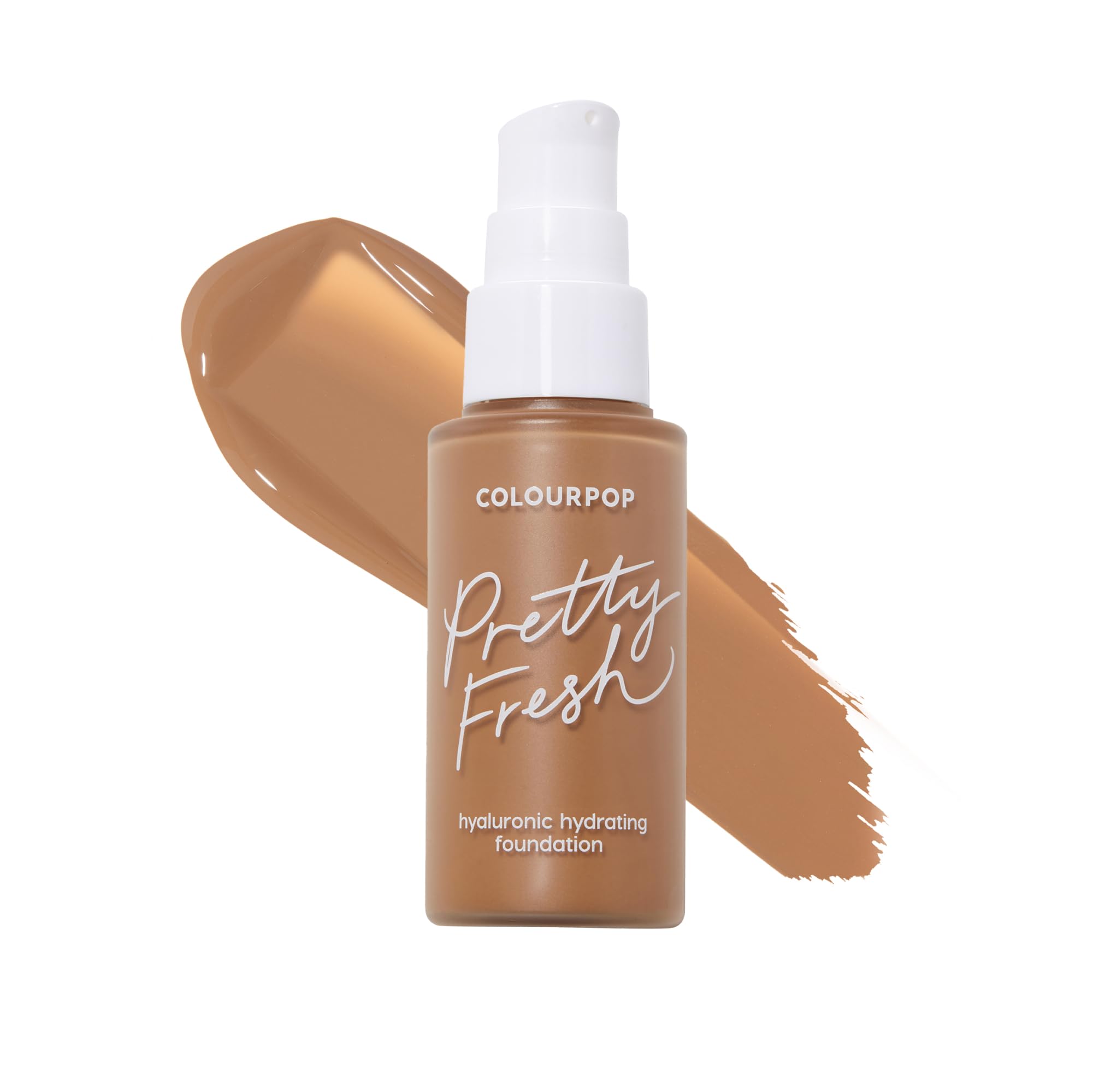 ColourPop Pretty Fresh bottle close-up showing hydrating foundation.