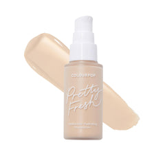 ColourPop Pretty Fresh Foundation bottle showing hydrating, skin-like finish