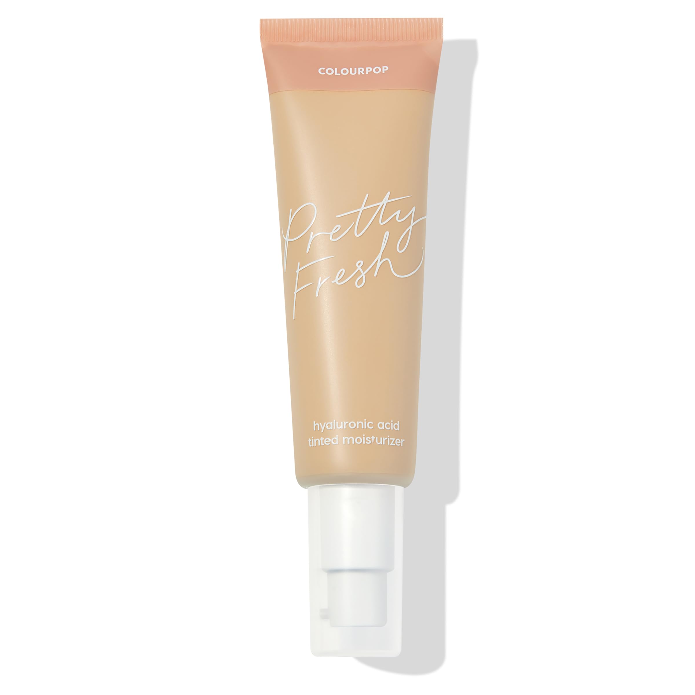 ColourPop Pretty Fresh tinted moisturizer bottle pump for easy, even hydration