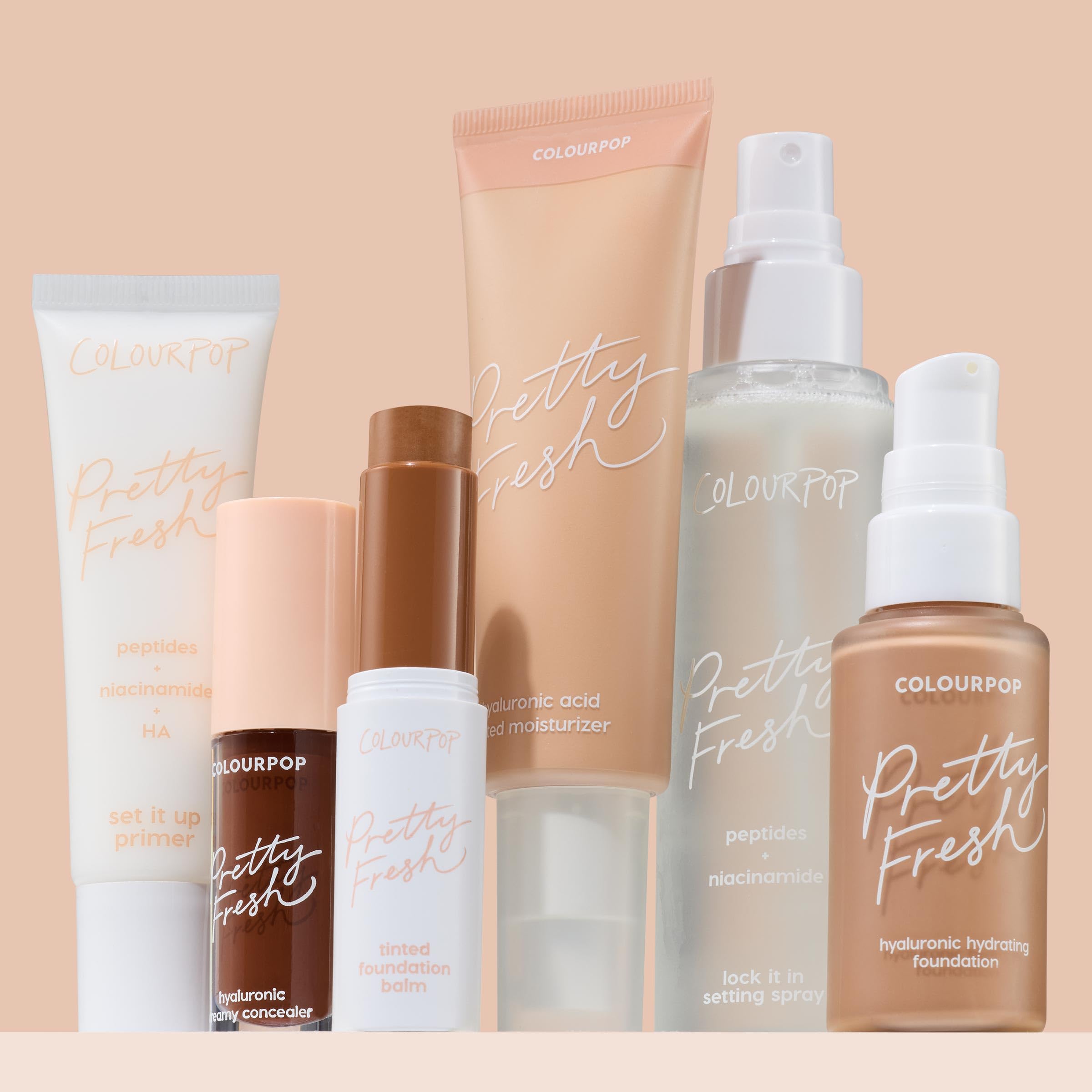 ColourPop Pretty Fresh tinted moisturizer primer pairing suggests extra hydration