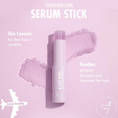 ColourPop Retinol Serum Stick highlights a fast-absorbing, lightweight formula.