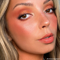 Desert-inspired ColourPop Rock On swatches from terracotta to bronze tones.