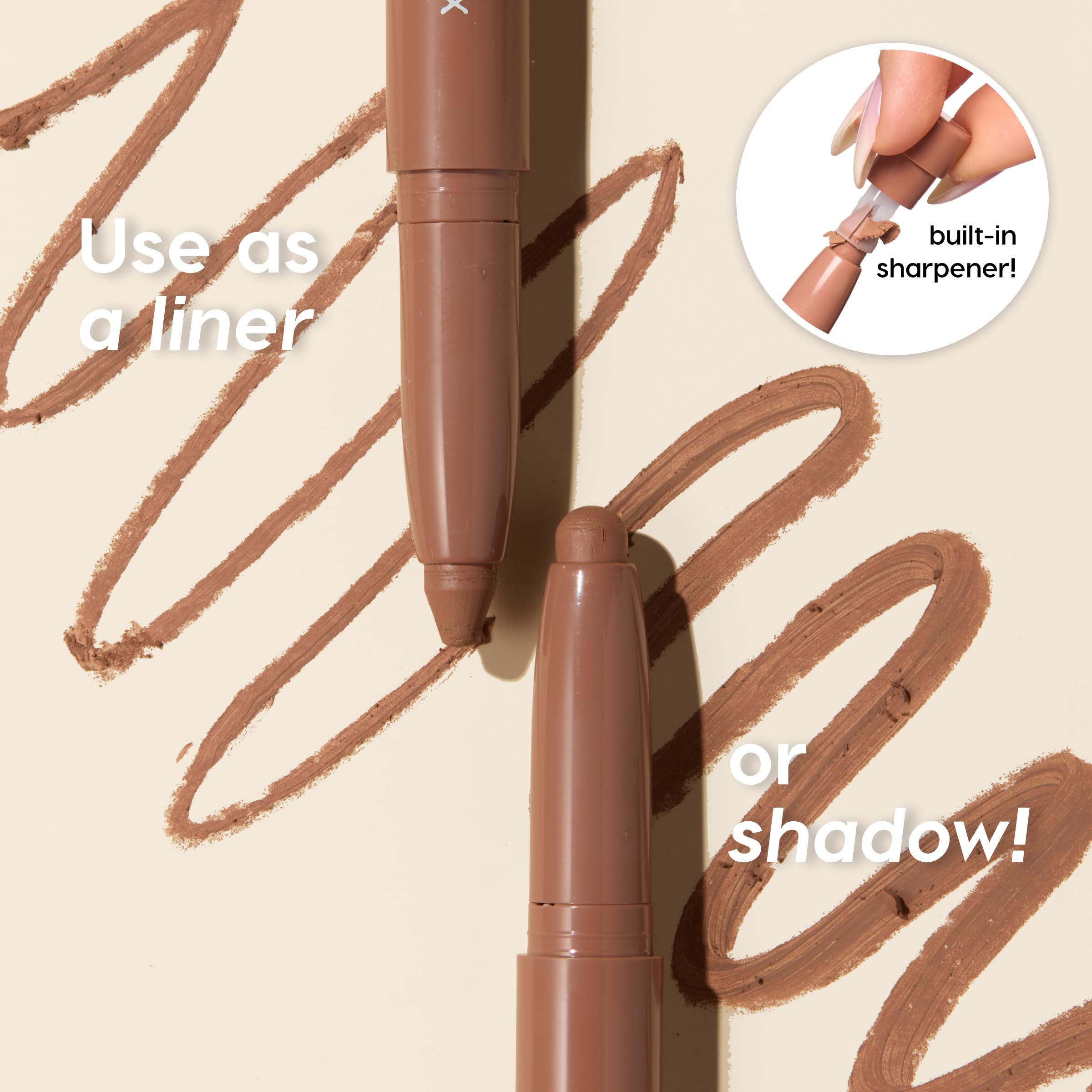 ColourPop Rose Goals Shadow Stix creamy formula texture close-up for blending.
