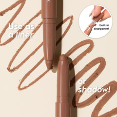 ColourPop Rose Goals Shadow Stix creamy formula texture close-up for blending.