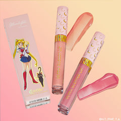 Limited edition ColourPop Sailor Moon lip set duo on display