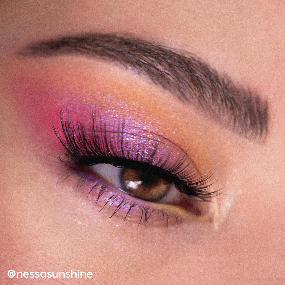 ColourPop Sailor Moon vibrant tangerine shade adds playful pop to lids.