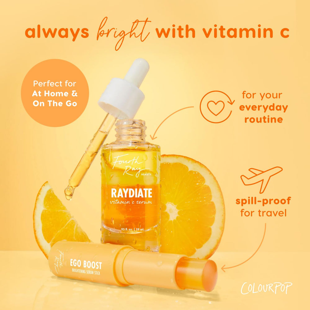 ColourPop serum-stick application on face delivers lightweight hydration.