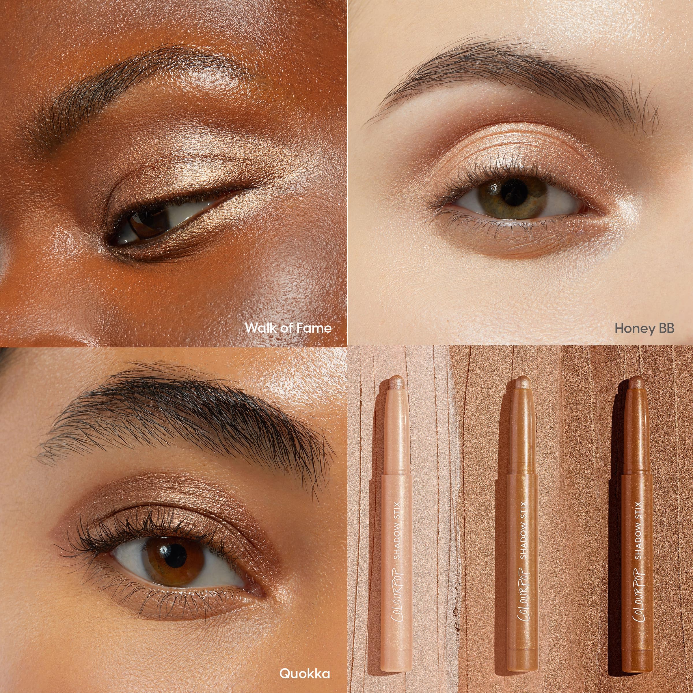 ColourPop Shadow Stix Built-in Sharpener keeps tips precise for sharp lines.