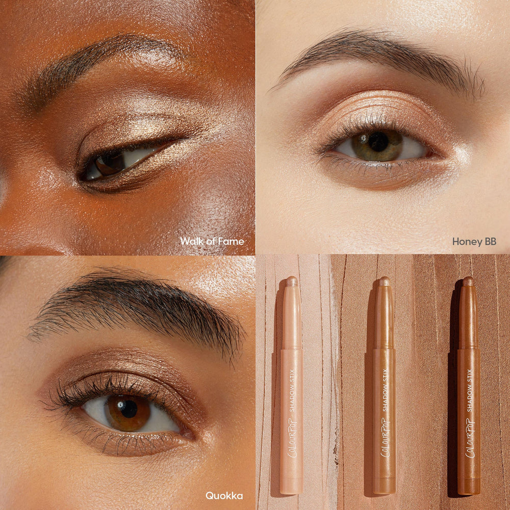 ColourPop Shadow Stix Built-in Sharpener keeps tips precise for sharp lines.
