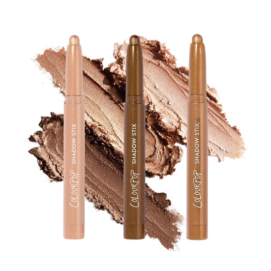 ColourPop Shadow Stix Honey BB provides warm champagne shade for quick, buildable lids.