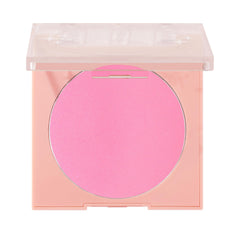 ColourPop Silky Powder Blush Prairie Air compact displaying a soft matte finish and portable heart-shaped design.