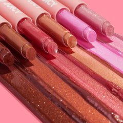 ColourPop So Juicy Plumping Lip Gloss Balm in Tini Time adds subtle color