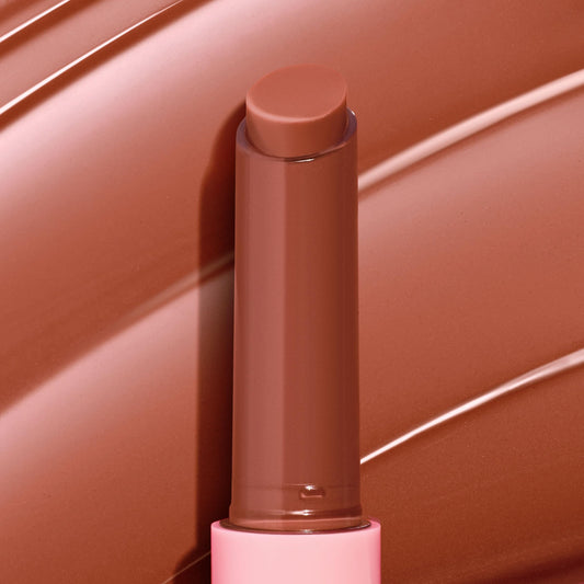 ColourPop So Juicy swatch reveals buildable color.