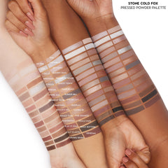 ColourPop Stone Cold Fox packaging back highlights compact travel-friendly palette.