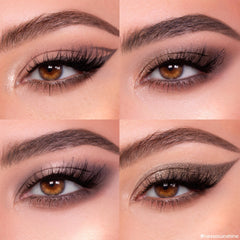 ColourPop That's Taupe metallic taupe swatch highlights luminous shimmer for glam looks.