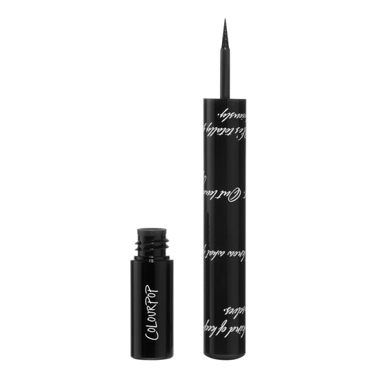 ColourPop Twilight Graphix Ink Liner swatch displaying vivid color payoff
