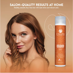 COLURE Body Volume Shampoo sulfate-free label for gentle cleansing