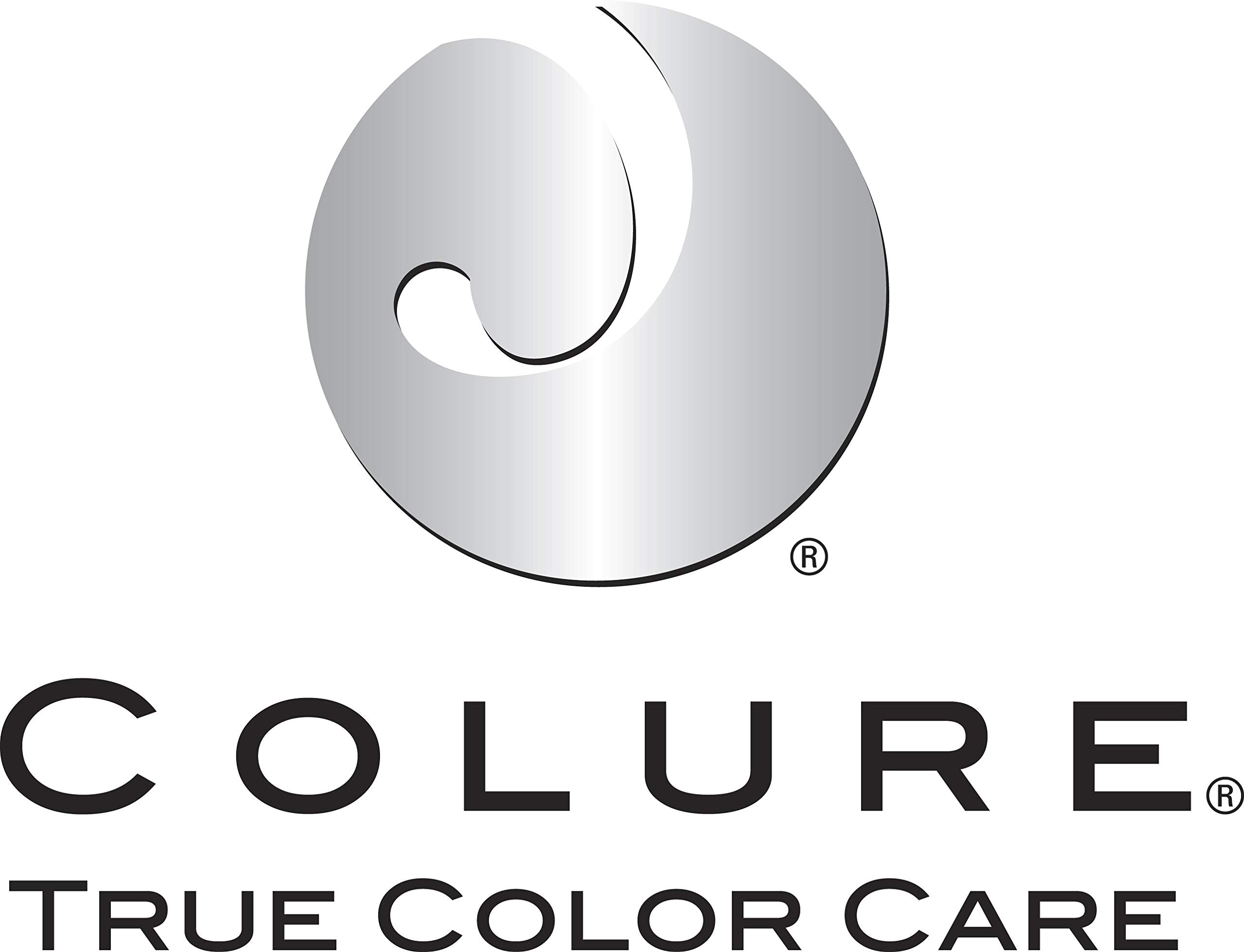 Colure sample pack image showcases vegan, organic duo with frizz control and vibrant color care.