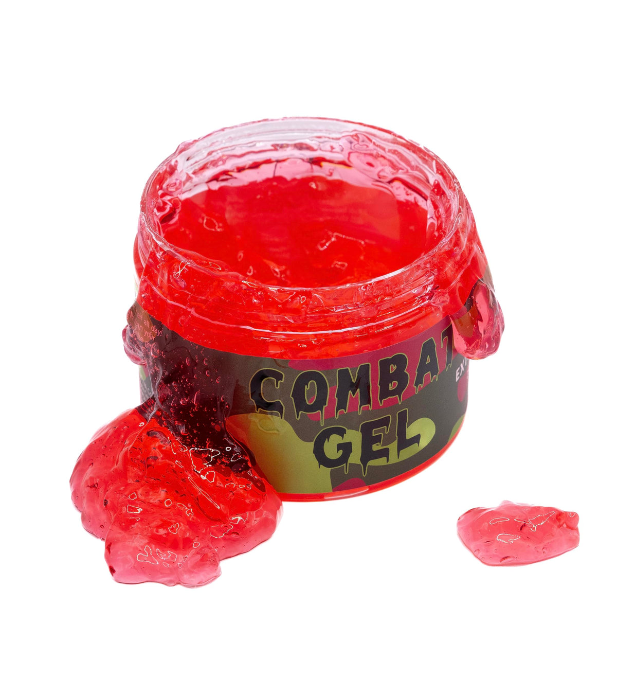 Combat Gel Extreme Hold bottle with watermelon scent for long-lasting style