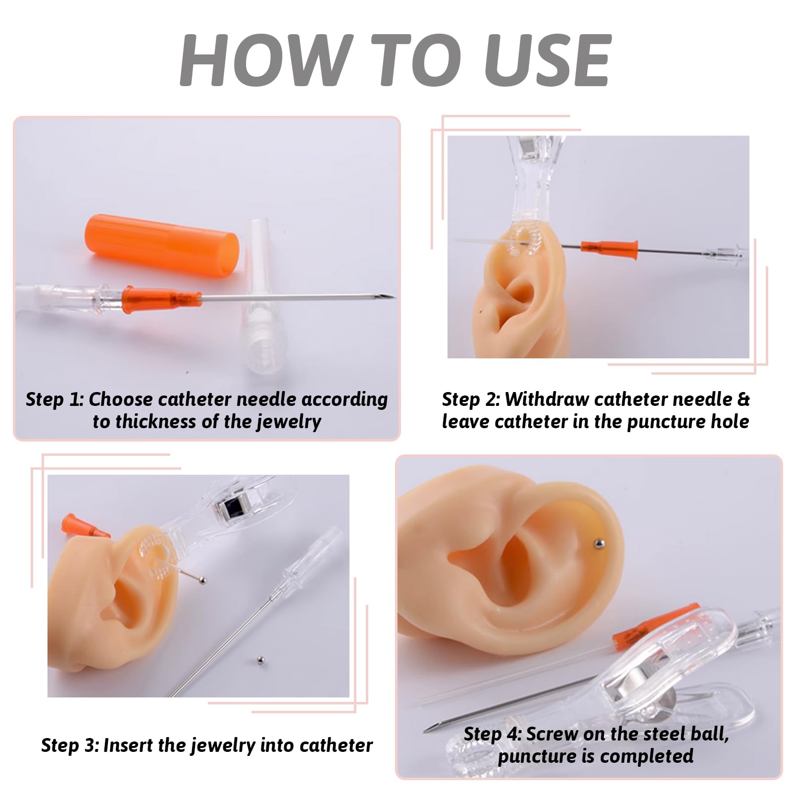 Combofix IV catheter needles protective shells keep each needle pristine