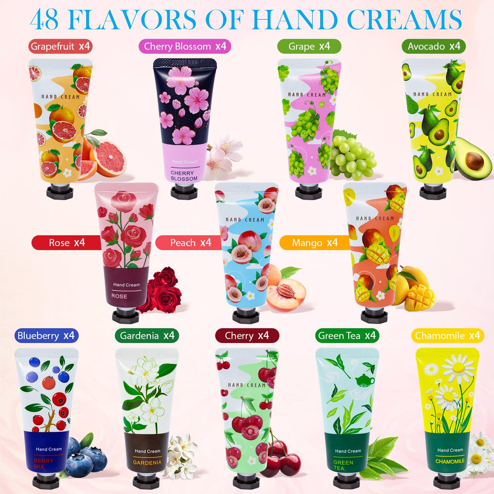 Comdian hand creams rich in vitamin E and plant extracts for nourished hands.