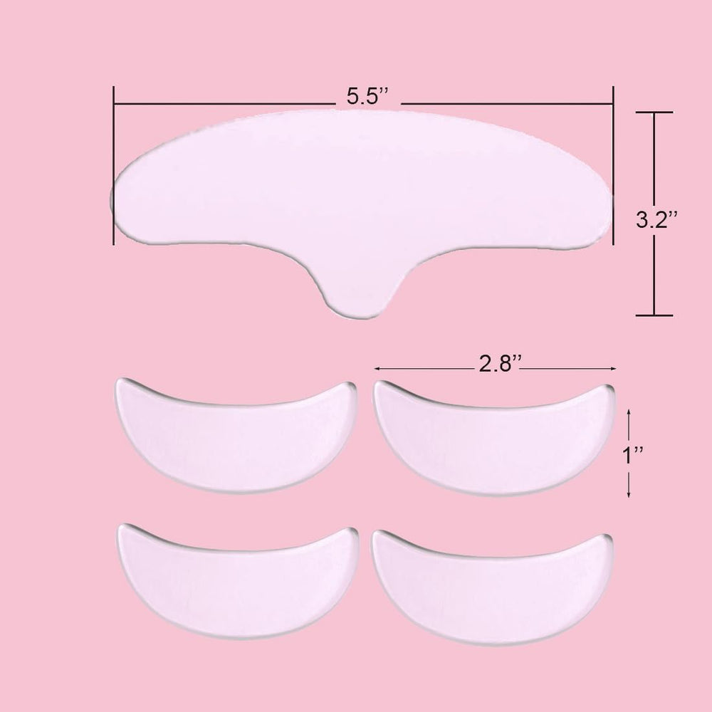 Comfordent patch at outer eyes helps reduce sleep line appearance