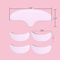 Comfordent patch at outer eyes helps reduce sleep line appearance