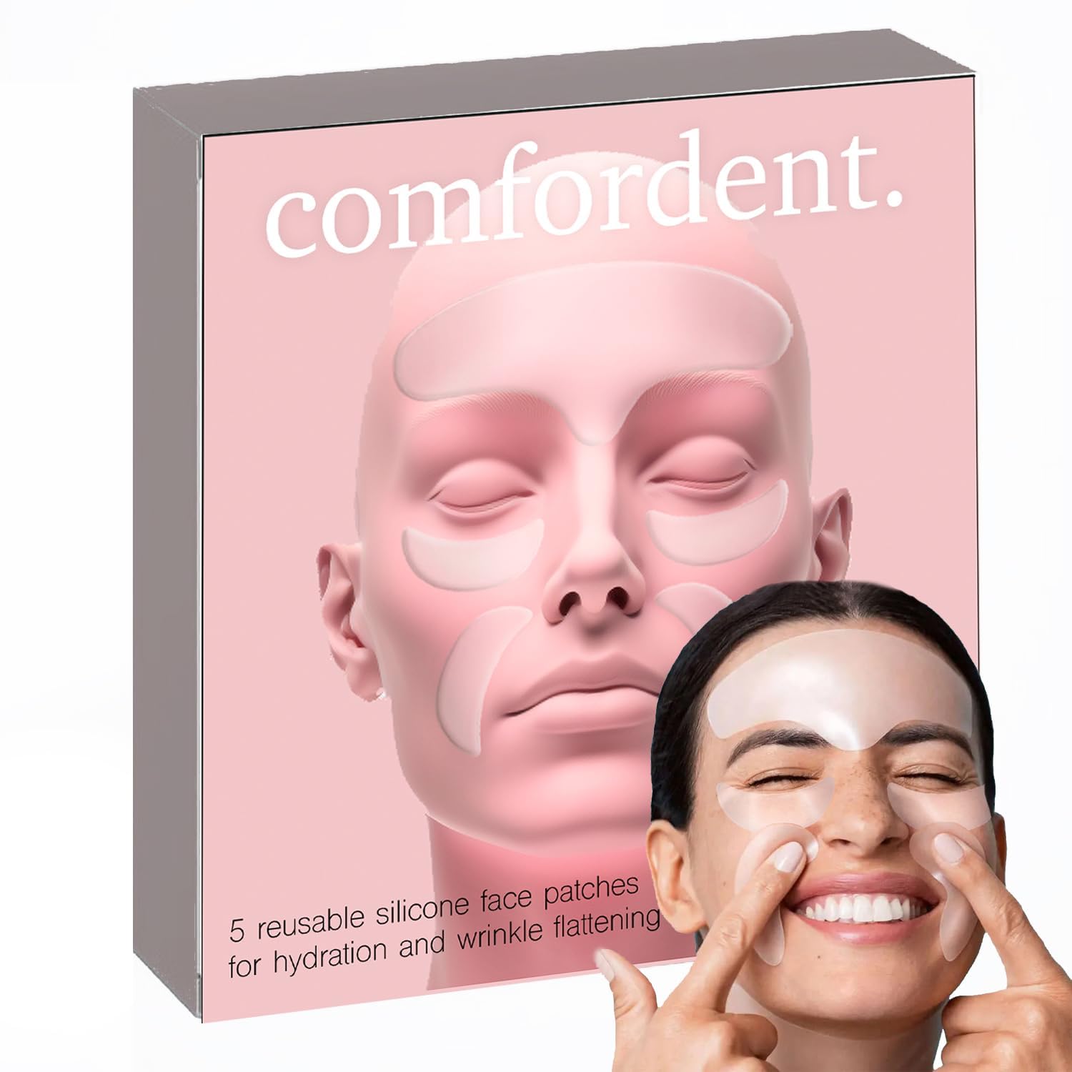 Comfordent silicone patches target fine lines for gentle hydration