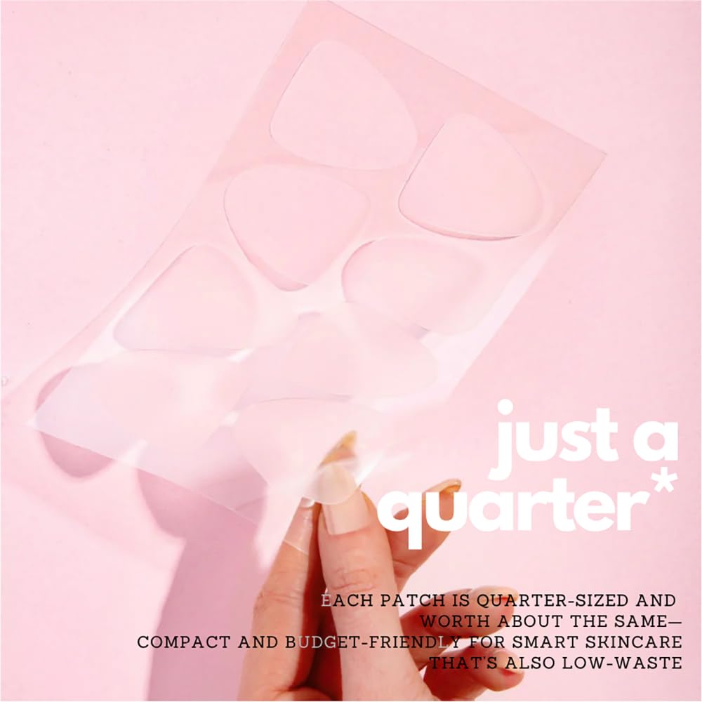Comfordent triangle patches for Marionette lines provide gentle, targeted adhesion.