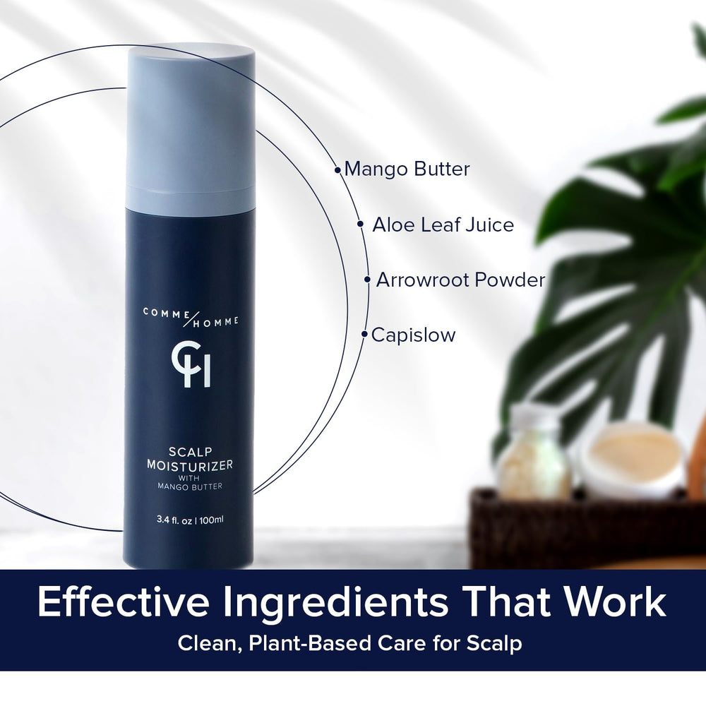 Comme Homme aloe leaf juice ingredient highlight for soothing hydration