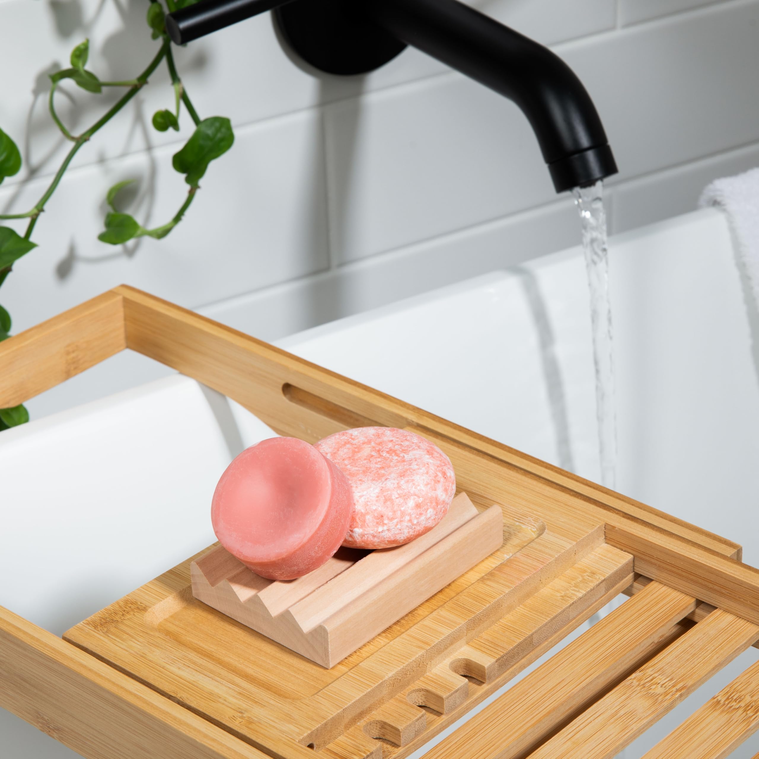 Community Goods Citrus Squeeze Shampoo Bar provides color-safe cleansing with a gentle formula.