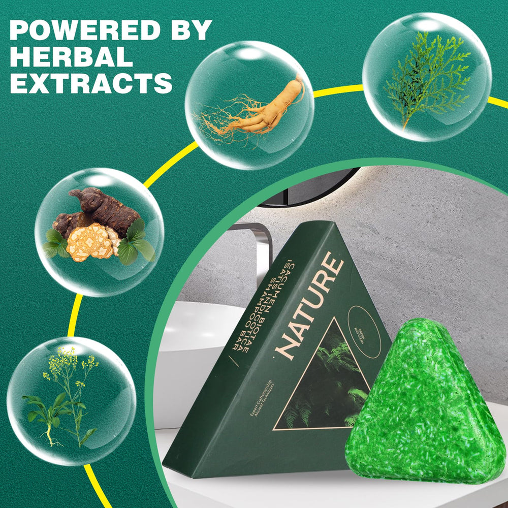 Compact triangle shape fits a gym bag or travel kit.