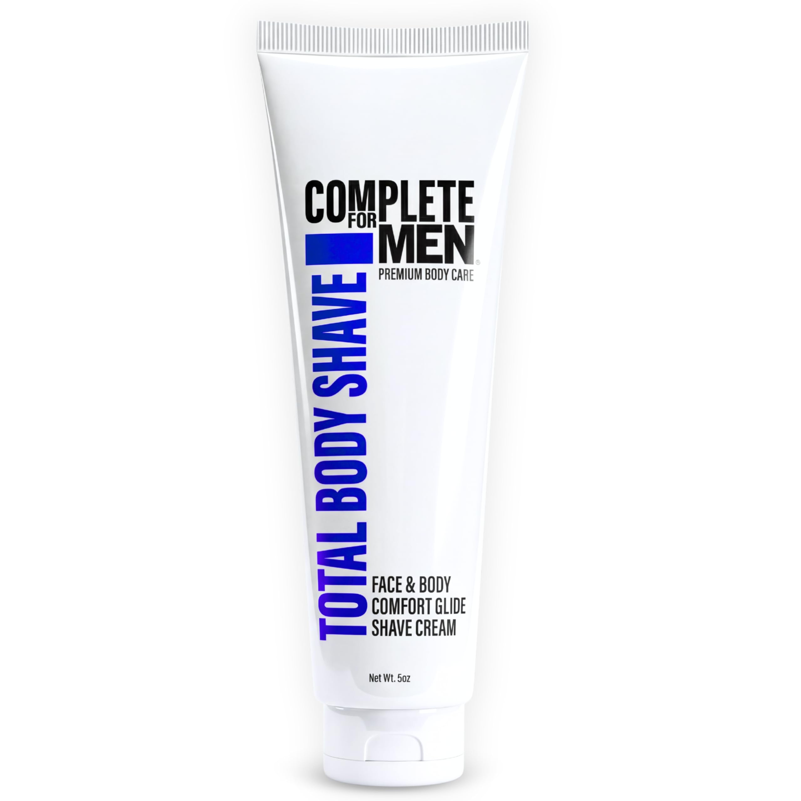 Complete For Men shaving cream foam for a smooth, comfortable glide.