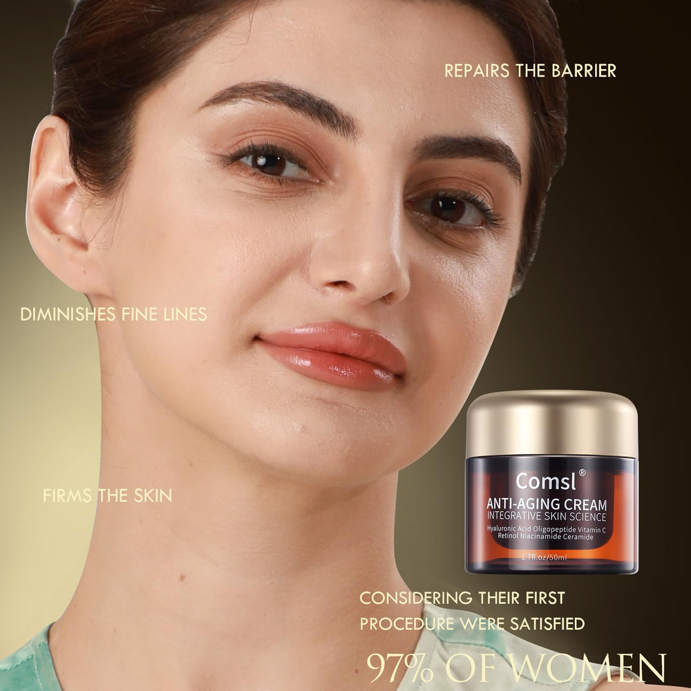 comsl daily-skincare-ritual cream pump demonstrates easy application