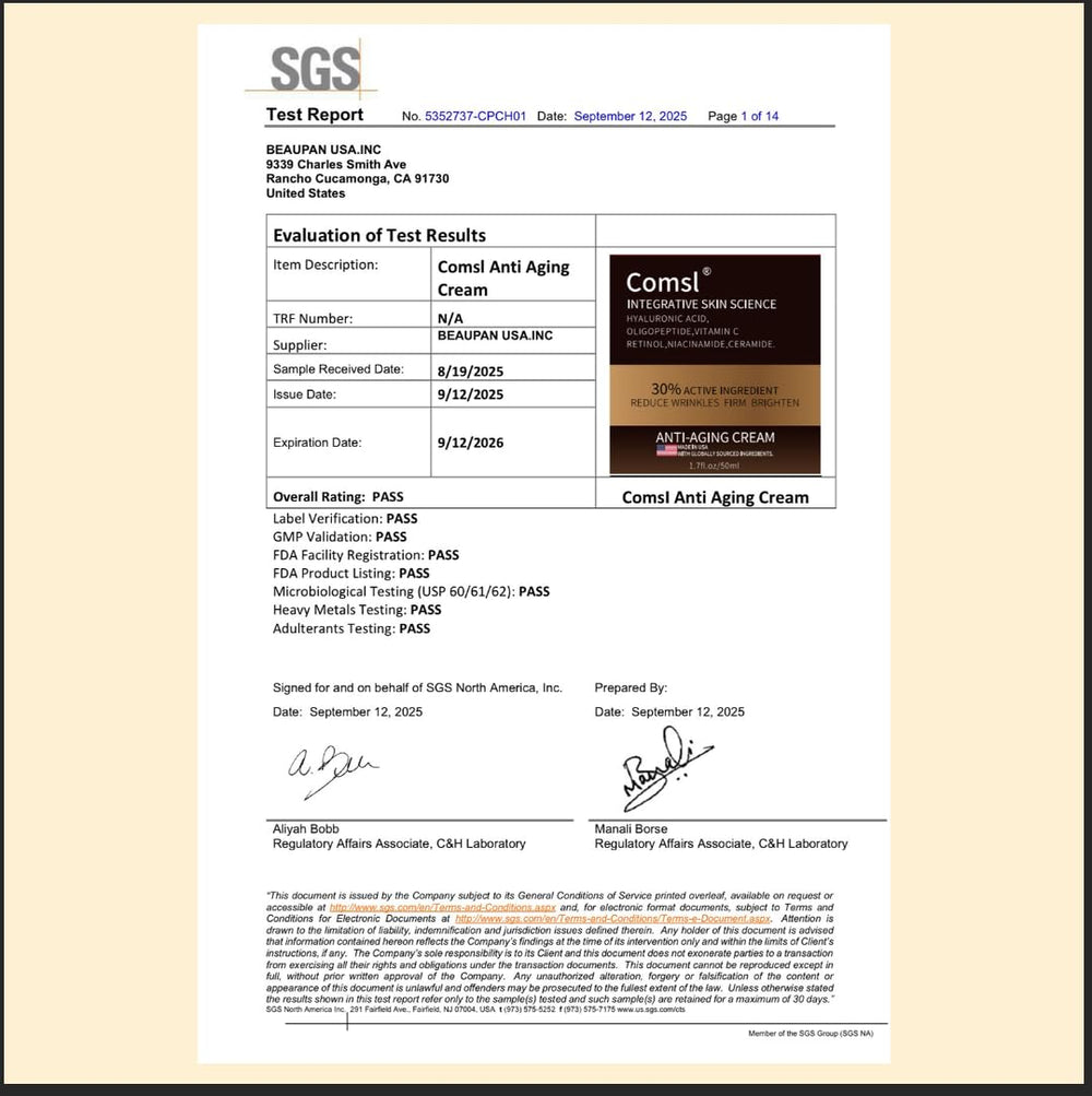 comsl silky-hydration-cream spread smooths onto skin without residue