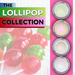 Concrete Minerals complete look Sugar Rush adds vibrant yellow-pink accents