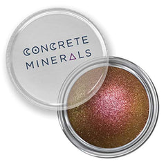Concrete Minerals MultiChrome Cosmic close-up shows dynamic pigment shift on eyelid