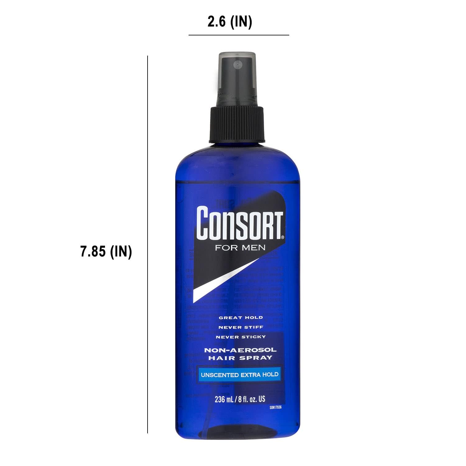 Consort packaging box illustrates pack-of-two value and consistent performance