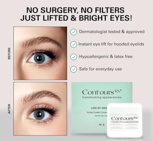 Contours Rx Lids by Design Prep Pads prepare eyelids for optimal adhesion