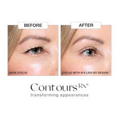 Contours Rx Lids by Design removes cleanly without leaving residue