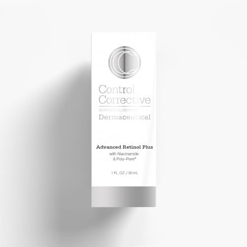 CONTROL CORRECTIVE Advanced Retinol Plus label closeup confirms ingredient clarity.