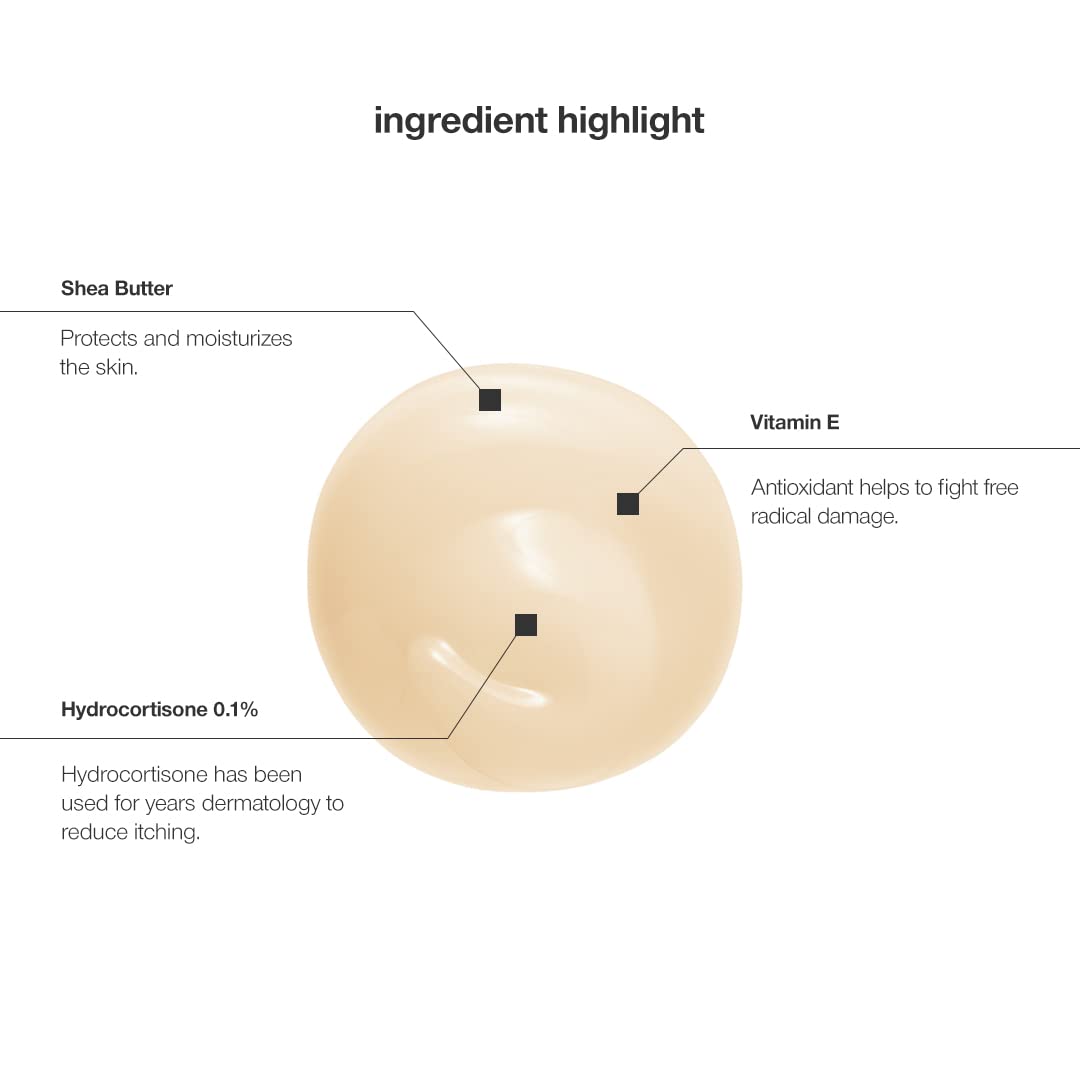 CONTROL CORRECTIVE Calming Balm on arm demonstrates nourishing moisture.