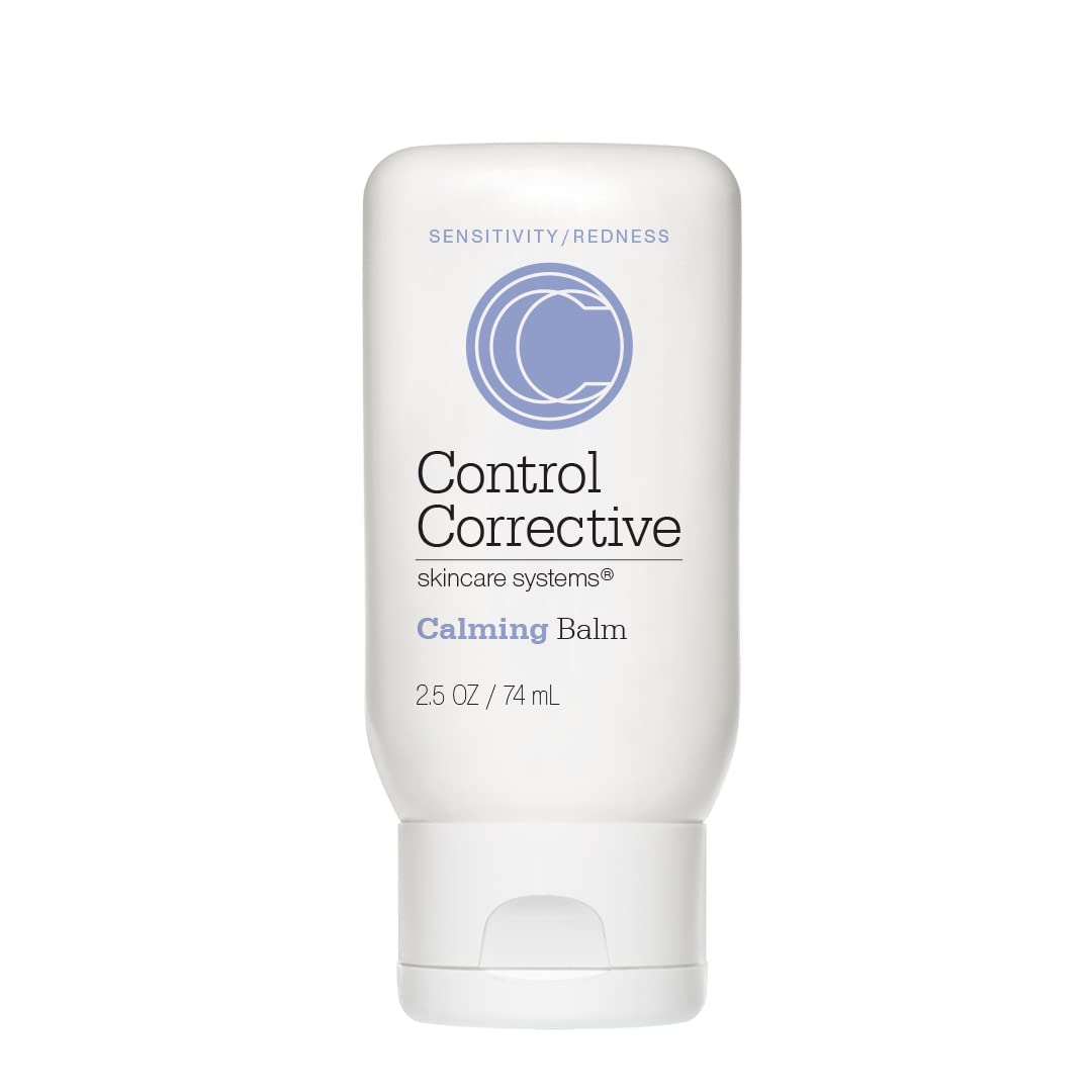 CONTROL CORRECTIVE Calming Balm front packaging calms sensitive skin.