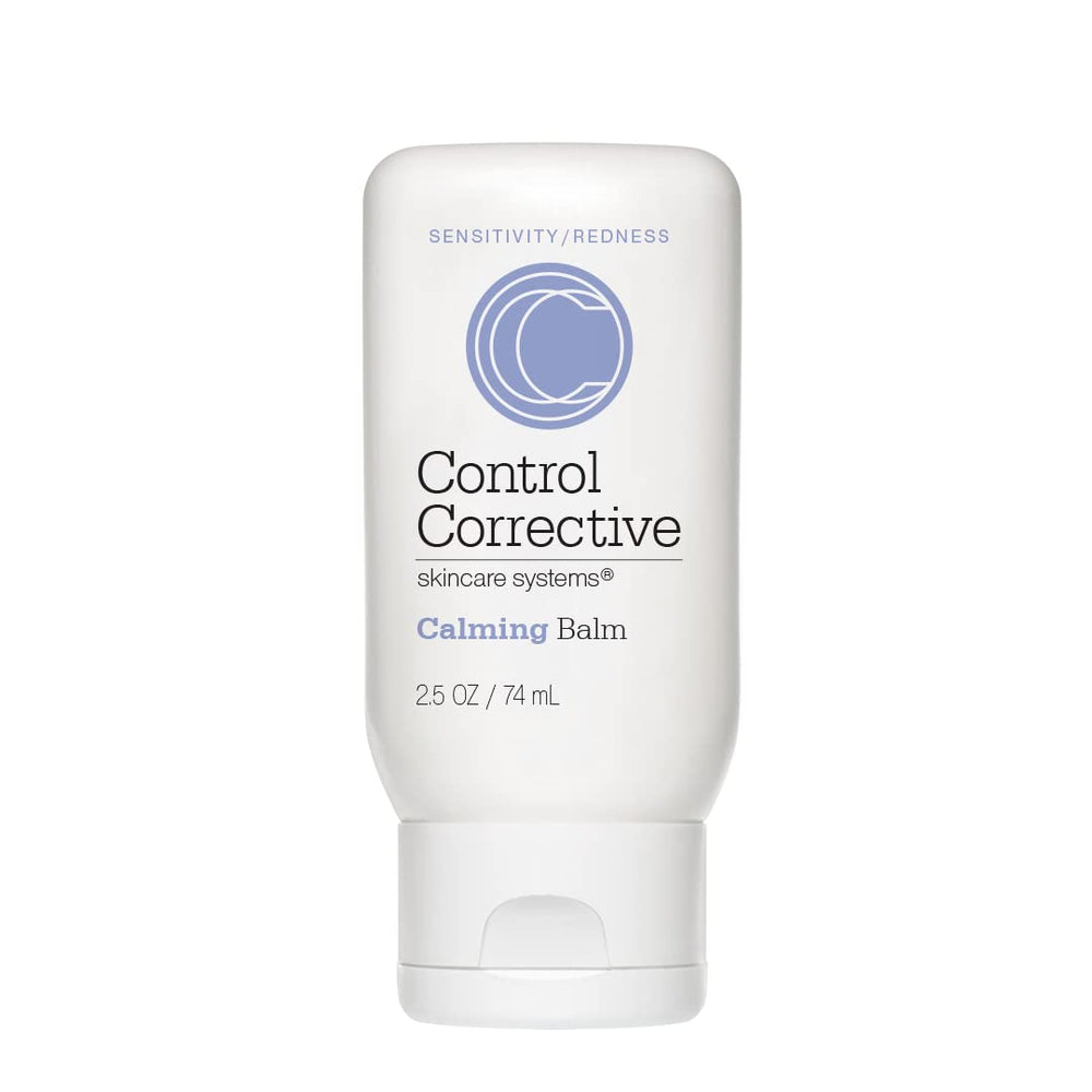 CONTROL CORRECTIVE Calming Balm front packaging calms sensitive skin.
