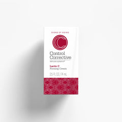 CONTROL CORRECTIVE Lactic-Firming Cream clean formula visible on label.