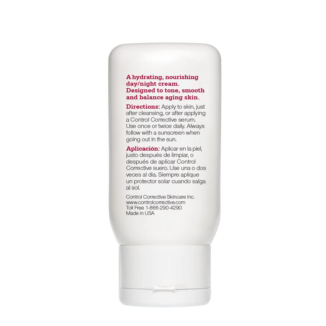 CONTROL CORRECTIVE Lactic-Firming Cream swirl demonstrates even application.