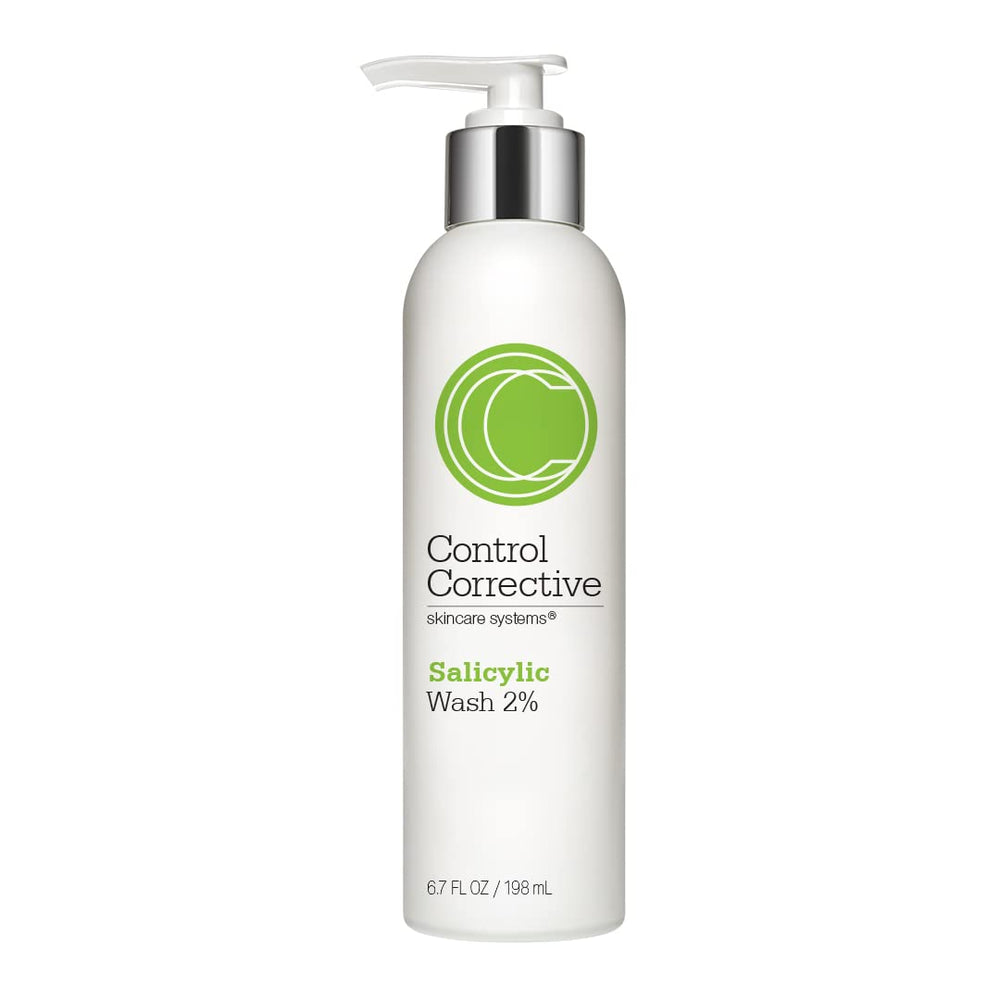 CONTROL CORRECTIVE Salicylic Wash bottle for daily cleansing to help manage oil.