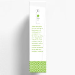 CONTROL CORRECTIVE Salicylic Wash routine shot signals refresh and balance after wash.