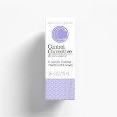 Skin soothing after application with CONTROL CORRECTIVE Growth Factor Treatment Cream